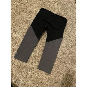 ALO Women's Black & Gray Skinny  Leggings Size XS